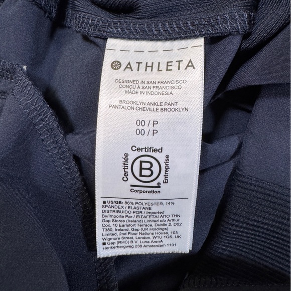 Athleta Women's Brooklyn Ankle Pant - Size 00/P - Picture 12 of 12